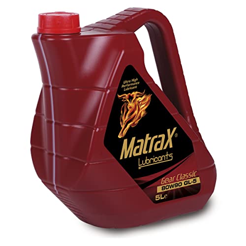 Matrax Lubricante para Cajas de Cambio Manuales 80W90 GL-5, 5 Litros, 4.4 kg