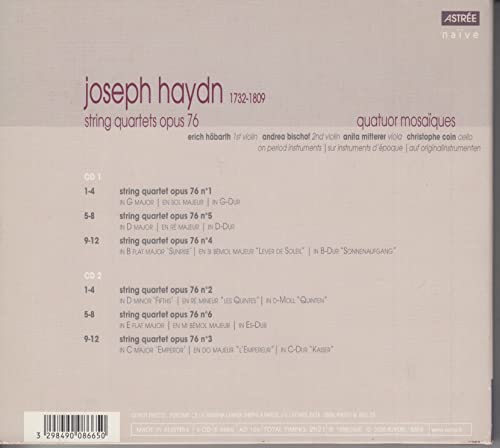 Haydn: String Quartets Opus 76