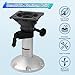 Amarine Made Boat Seat Pedestal, Aluminum Adjustable Boat Seat Base, 17