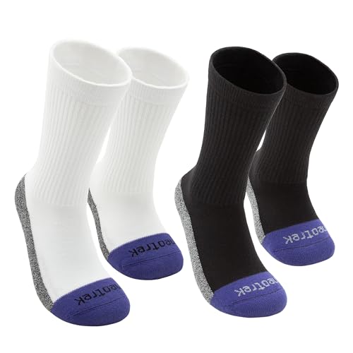 Transmet Crew Socks: Mixed Pair for Partial-Foot Amputees (1 Transmet & 1 Standard Sock Per Pair) (2pk)