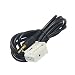 Générique Music W209 entrée Marque Adaptateur Audio AUX 3.5mm Nouveau pour câble W203 pièces et Accessoires Professionnels Surface Office (Black, One Size)