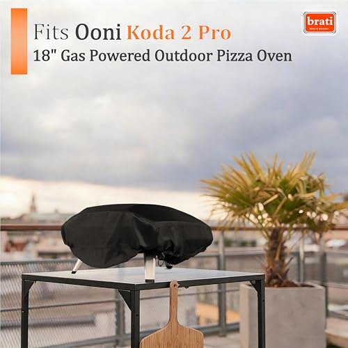 Image of Pizza Grill Cover for Ooni Koda 2 Pro Gas Powered Pizza Oven,2nd Generation Ooni Koda 18 inch Pizza Oven Cover Accessories