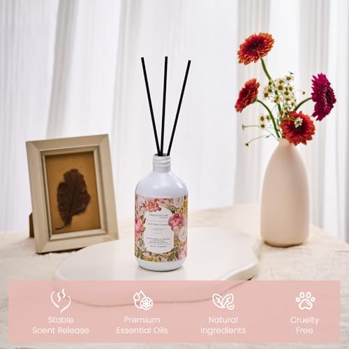 Pack ambientador hogar 500ml con 10 varillas y spray miniatura 4