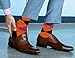 12 Pairs Pack Men's Premium Combed Cotton Fashion Funky Design Dress Socks 10-13 (Assorted Classic Design)