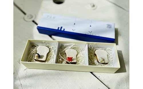 食パンの箸置き 水辺の生き物 3個セット[716]