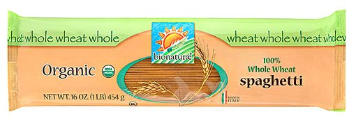 bionaturaeOrganic 100% Whole Wheat Spaghetti -- 16 oz - 2 pc