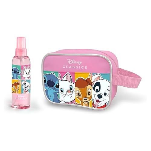 Image of Disney Classics Toiletry bag with Eau de Toilette Natural Perfume Spray for Kids, 100ml
