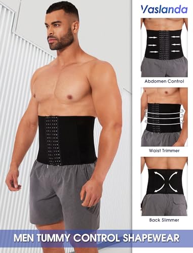 Waist Trainer For Men Tummy Control Shapewear Girdle Stomach Band Back Support Body Shaper Trimmer Belt2