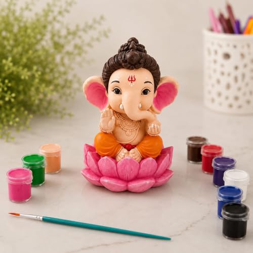 Generic Siyalo Creations DIY Ganesh Idol Painting Kit - Image 3