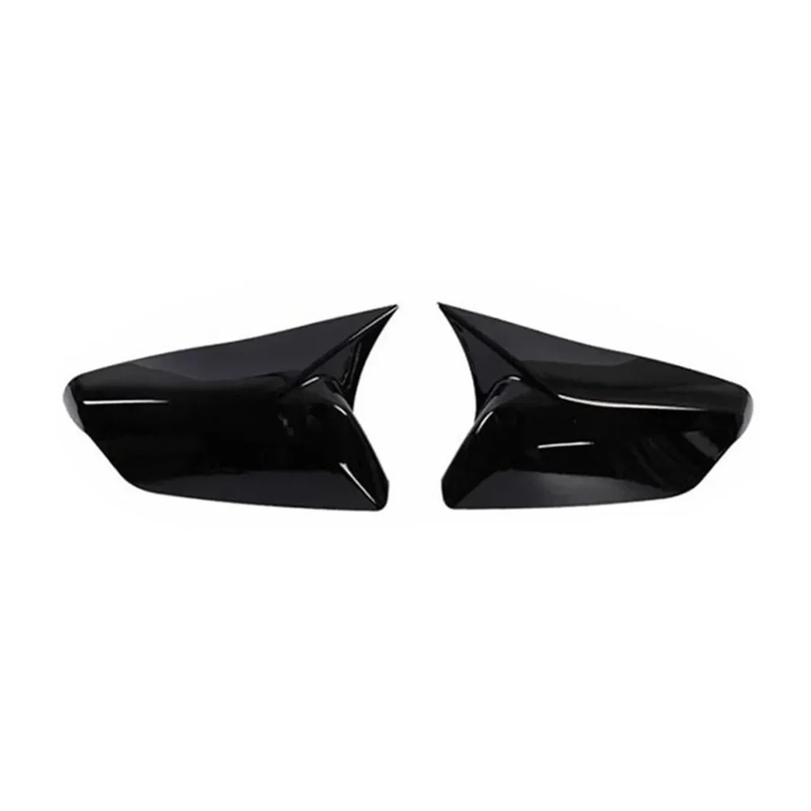 Mirror Covers Caps for Chevrolet for Malibu L LS LT 2016-2021 USA Version ABS Rearview Side Mirror Cover Wing Cap Exterior Door Trim Adhesive Sticker(Gloss Black)