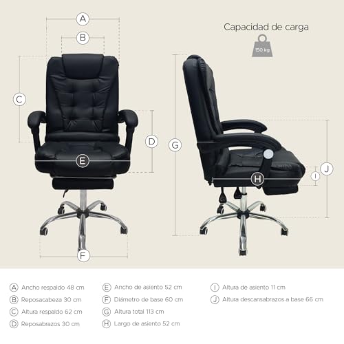 La mejor selección de Silla Chairman - los preferidos. 6 Silla Chairman marca X-PROSS (3)