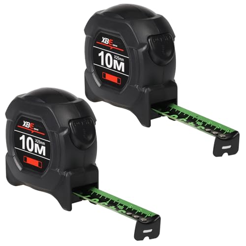 Cinta métrica de acero fluorescente 10 m miniatura 2