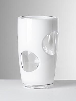 Mario Luca Giusti Fisheye Highball Glasses White Set of 6