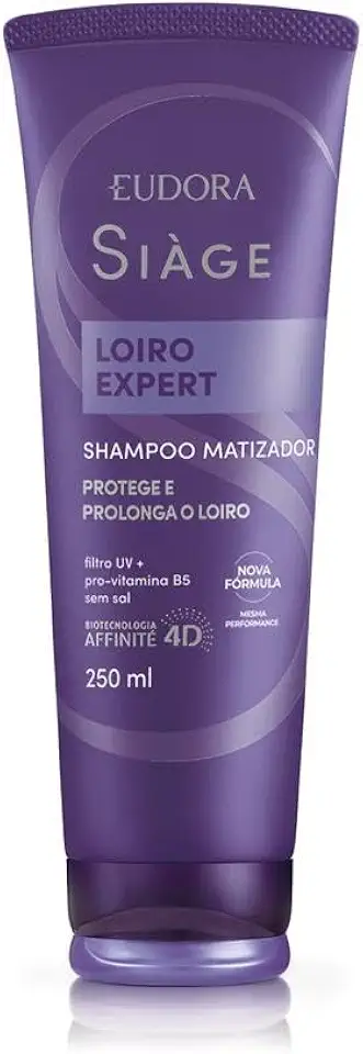 Eudora Shampoo Desamarelador Siàge Loiro Expert 250ml