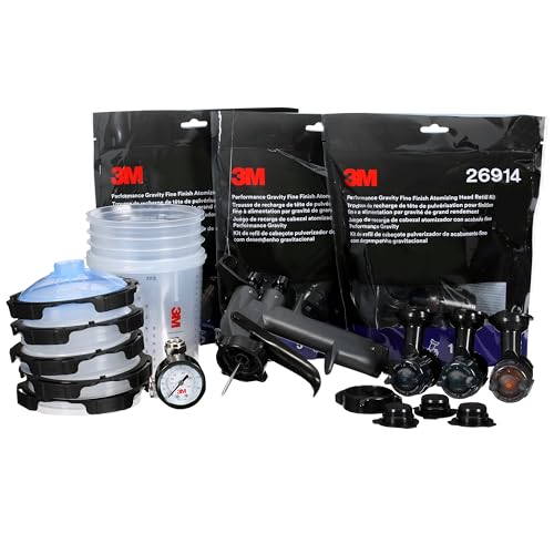 3m Performance Fine Finish Spray Gun System 26978, Includes Pps 2.0 Cup Syste...