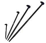 EXXO TOOLS Pry Bar Set - Rolling Head Pry Bars 4 pc Heavy Duty Pry Bar Set 6, 12, 16, 20-Inch Lady's