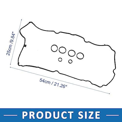 Image of Valve Cover 11127567877 VS50763R Engine Valve Cover Gasket for Mini Cooper Countryman 2011-2016