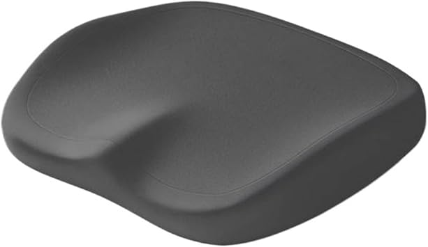 Non-Slip Memory Foam Massage Seat Cushion - Vibrating Massage with 3 Intensity Levels for Office and Car Comfort SupportC