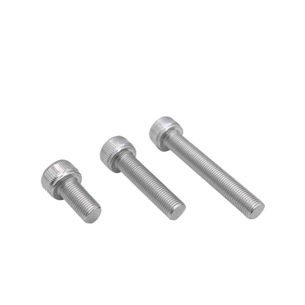 Rosca fina m3 - m12 ss304 tornillos hexagonales de acero inoxidable tornillos de cabeza cilíndrica din912 (M12-1.25 x 30 mm, 5 unidades)
