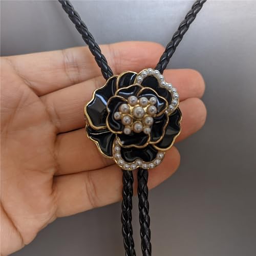 Image of Animal & Plant Bola Tie Bolo Tie Wedding Necklace for Men Women Groomsmen Western Cowboy Necktie