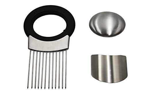 Onion Holder With Finger Guard Made of Stainless Steel By IDEAMAZE