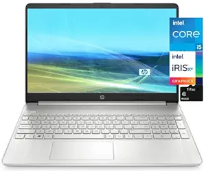 2021 HP 15.6 Inch Full HD 1080P Business Laptop, 11th Gen Intel Quad-Core i5-1135G7, 16GB DDR4 RAM, 512GB PCIe SSD, Intel Iris Xe Graphics, USB-C, HDMI, Wi-Fi, Fingerprint Reader, Win10 S + TiTac Card