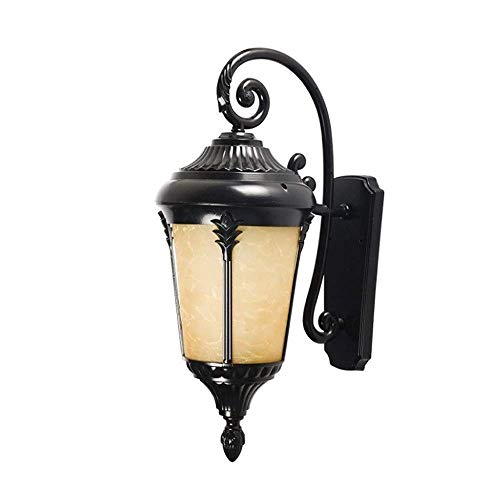Lampe murale extérieure à la rouille véritable pour façade noble - 5