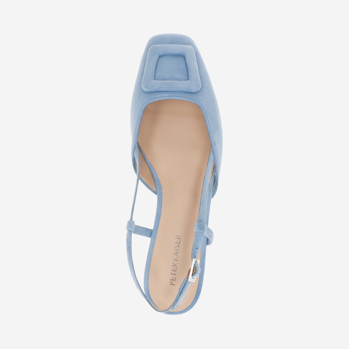 Peter Kaiser Damen - Peeptoes & Slingpumps 79441 in blau Rauleder