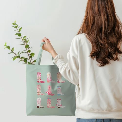 Bolso Tote Western para Mujer de Lona miniatura 2
