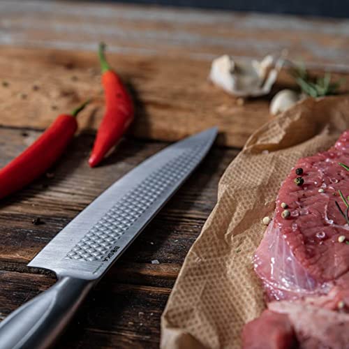 Image of BOSKA Chef Knife Monaco+ Home Chef Knife - Stainless Steel Multipurpose for Kitchen - Slicing Knife for Meat Cutting - Ultra Sharp Professional Durable