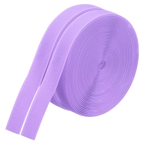 Ruban à crochets PATIKIL en nylon violet lavable et repositionnable pour marquage au sol