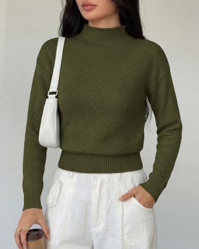 Women's Long Sleeve Turtleneck Sweater  - image 8