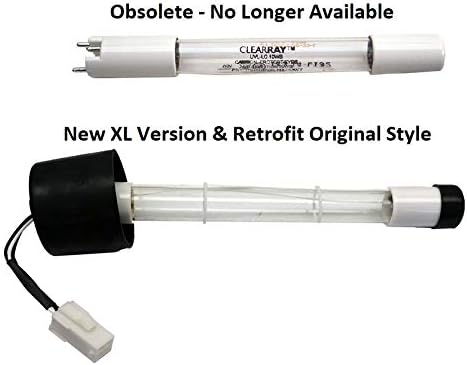 Miniatura 2 de Jacuzzi 6472-841 Bombilla UV de repuesto de alto rendimiento de 10 W para spas Sundance compatible con bombilla Clear Ray XL