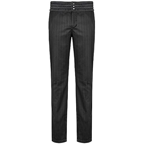 Pantalones steampunk para hombre Punk Rave Cover
