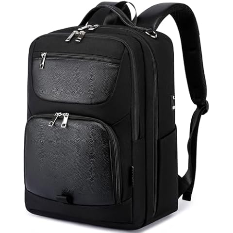 FHELAD Diaper Bag Backpack Travel Backpack with Laptop Compartment, Multifunctional Diaper Bags for Baby Boy or Girl, Waterproof Bags for Mama, Insulated Maternity Travel Bag, Black Cover