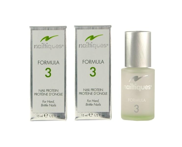 Nailtiques Formula 3 Nail Protein 0.5 oz, 2-Pack