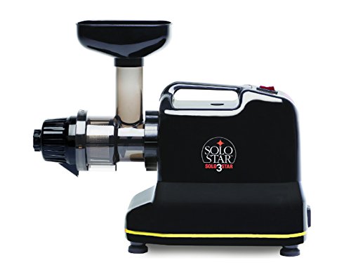Tribest Solostar 3 Ss-9113-B Horizontal Slow Masticating Juicer #TOP23