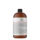 Dr Joe Lab Capryl Glucoside Liquid Surfactant - Caprylyl Natural, Plant Derived - DIY Skin Care - Shower Gels, Foaming, Body Soap, Shampoos Baby Products Face Cleansers - COCOJOJO (8 oz)