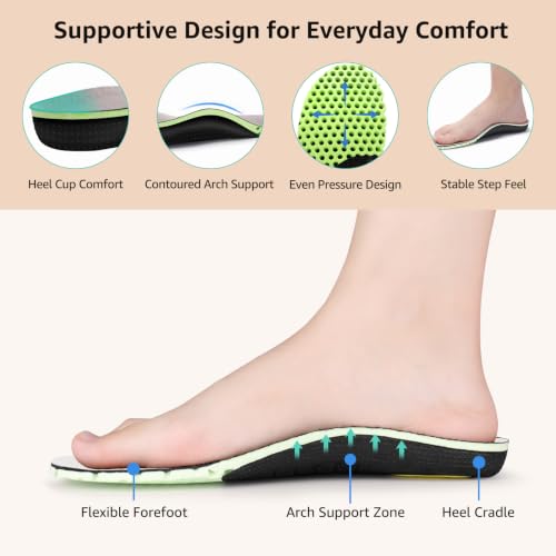 Image of STQ Womens Slip On Loafers Arch Support Boat Casual Shoes