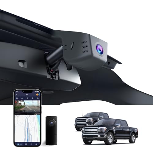 FUVYMYT Front 4K & Rear 1080P Dash Cam for Ford...