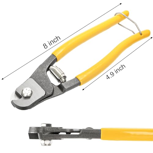 Cortadores de cables de acero resistente Okllen con capacidad de 1/4 3