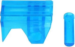 Worker Top Rail Adapter Picatinny Base Set for Nerf Stryfe Toy Color Blue Transparent