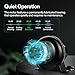 VIVOSUN D4 4 Inch 195 CFM Inline Duct Ventilation Fan HVAC Vent Blower for Hydroponics Grow Tent