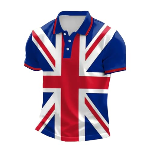 Polo Homme Coton Manche Courte T-Shirt Respirant Sport Stretch Maille Souple Confort A100