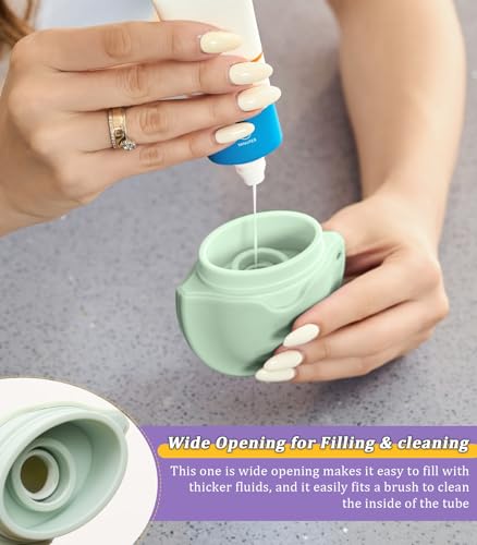 Image of Sunscreen Applicator for Kids & Adults - Refillable Roll-On Sunscreen Tool with Protective Cap, BPA-Free, No Mess Lotion Applicator for Face, Body & Back | Portable & Easy Application