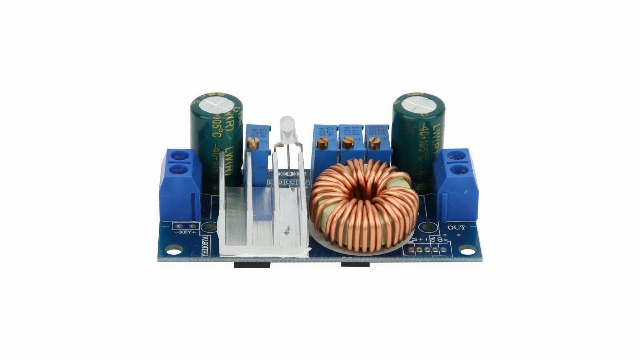DC-DC Step-Down-Modul Mit MPPT-Solarregler – Eingang 6–36 V, Ausgang 1,25–32 V / 5 A – Inkl. Ladeanzeige & Übertemperaturschutz