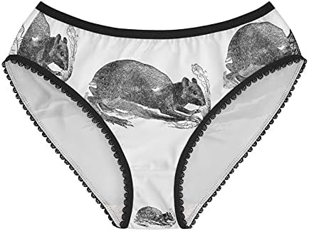 Agouti Panties, Agouti Underwear, Briefs, Cotton Briefs, Funny Underwear, Panties For Women
