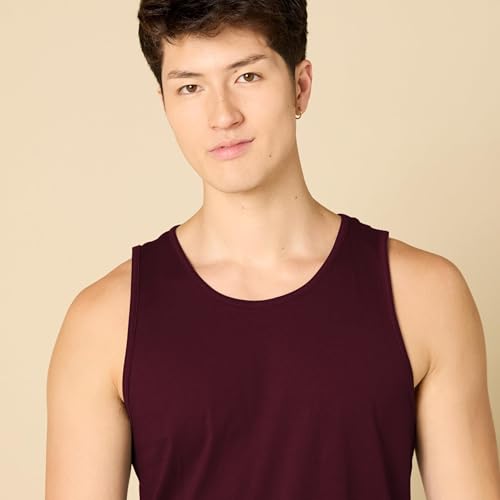 Image of Amazon Essentials Men's Regular-Fit Sleeveless Tank Tops