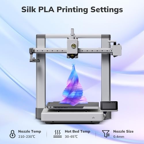 Image of AMOLEN Transparent PLA Filament Blue Purple, Translucent PLA 3D Printer Filament 1.75mm ±0.02mm, NO-Tangle & Low Warping, Dimensional Accuracy + /- 0.02 mm, Fits Most FDM 3D Printers