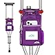 supregear Krücken Tasche, Große Kapazität Krücken Organizer mit Getränkehalter und Mehreren Taschen, Wasserdichte Gehhilfen Tasche, Violett